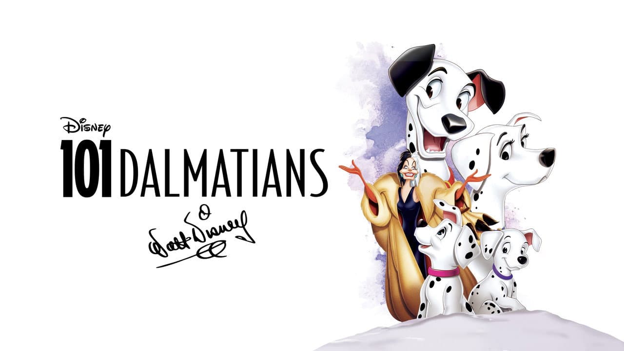 One Hundred and One Dalmatians — backdrops with title 3