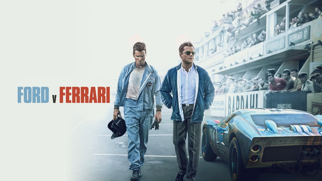 Ford v Ferrari — backdrops with title 2