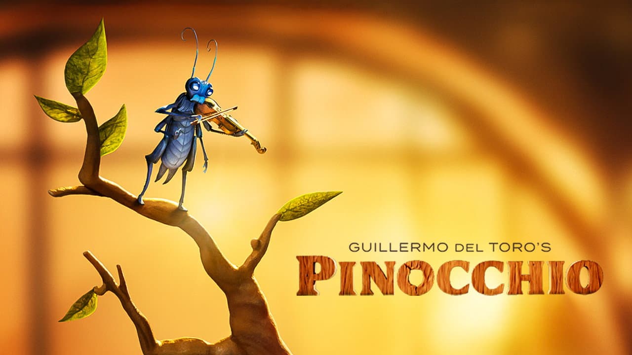 Guillermo del Toro's Pinocchio — backdrops with title 4