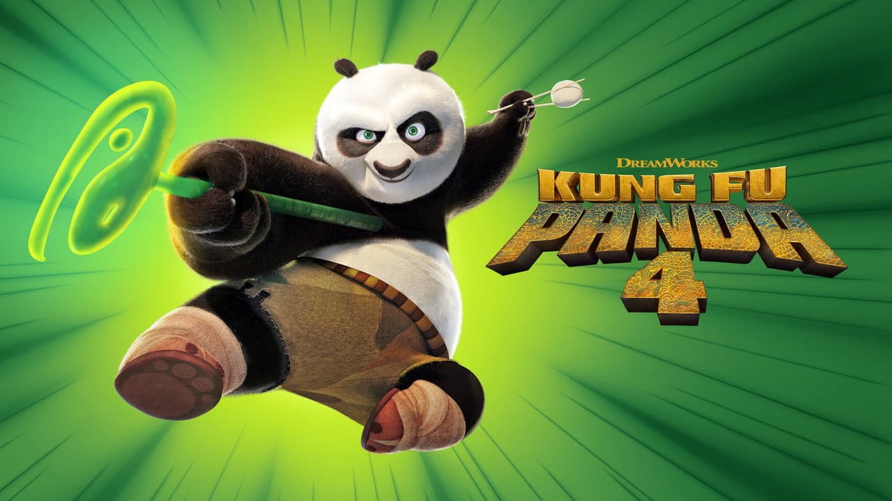 Kung Fu Panda 4 — backdrops with title 4