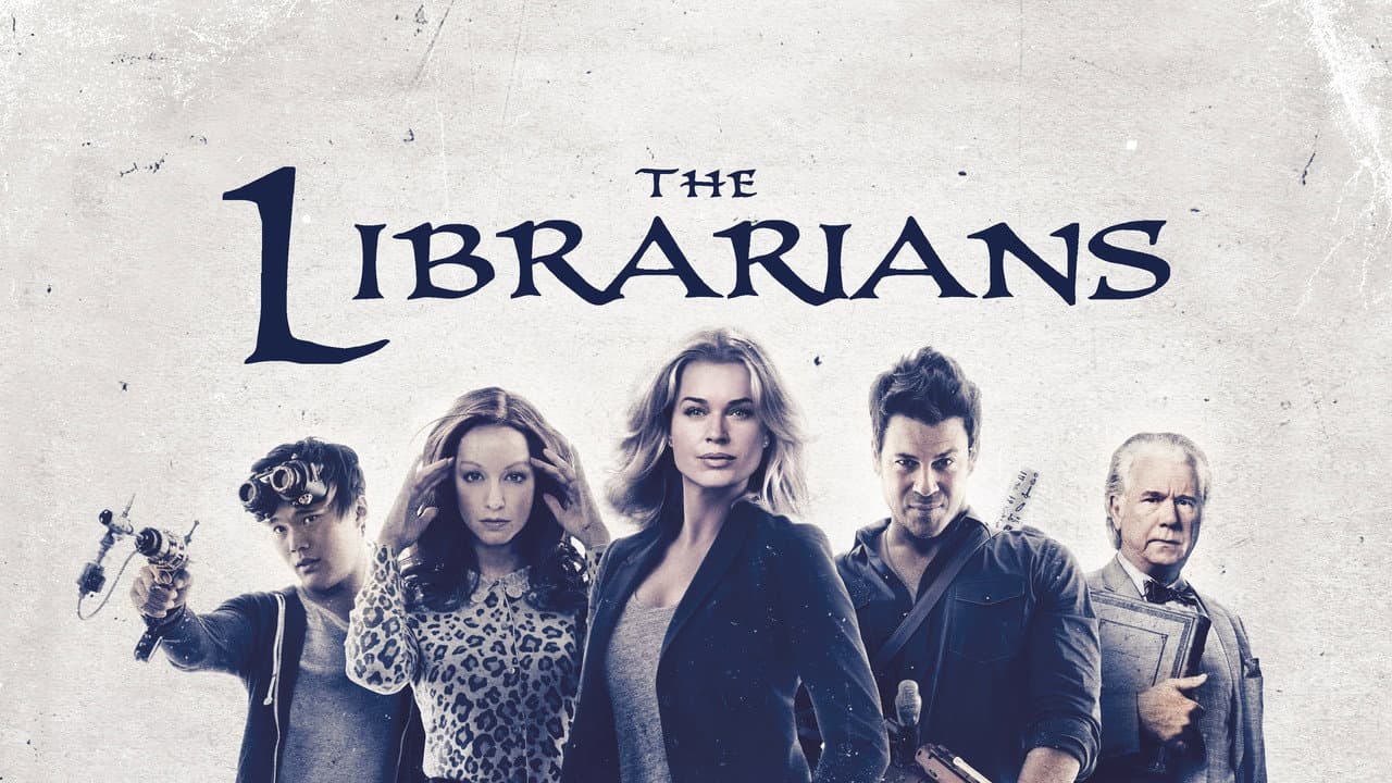 The Librarians — backdrops with title 5