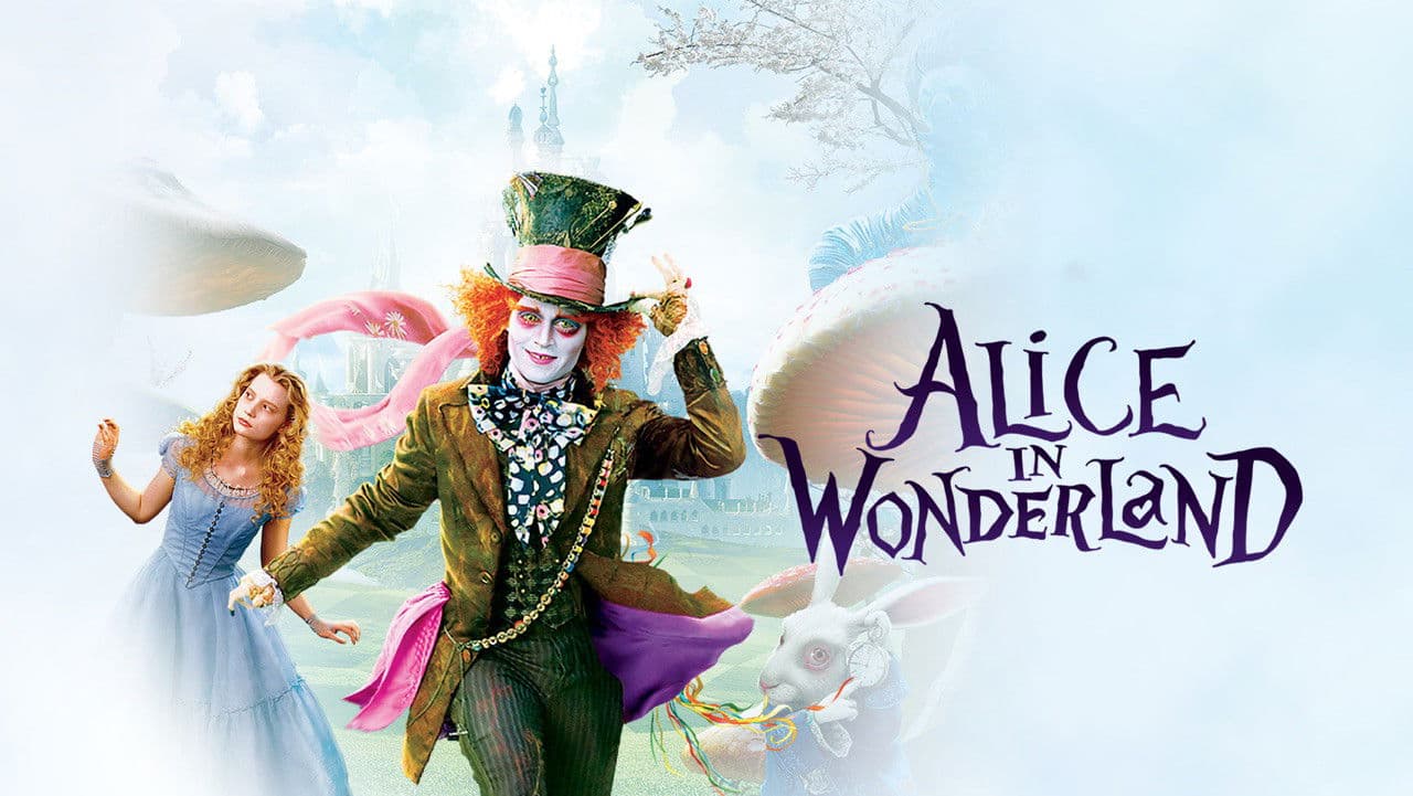 Alice in Wonderland — backdrops with title 1