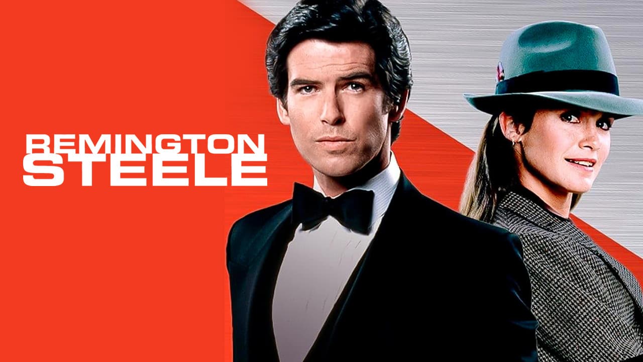 Remington Steele — backdrops with title 2