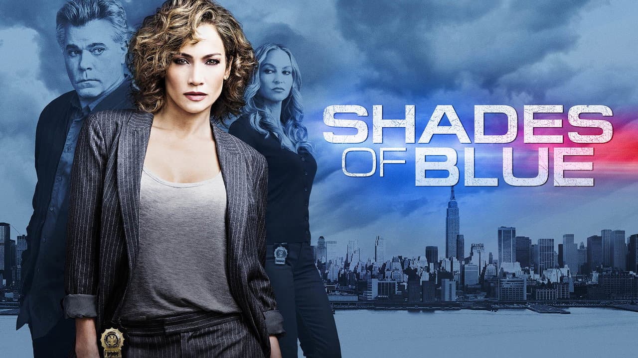 Shades of Blue — backdrops with title 7