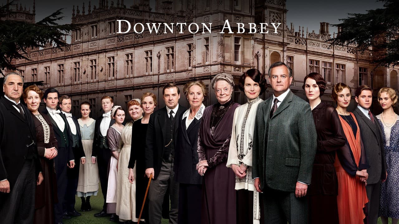 Downton Abbey — backdrops with title 6