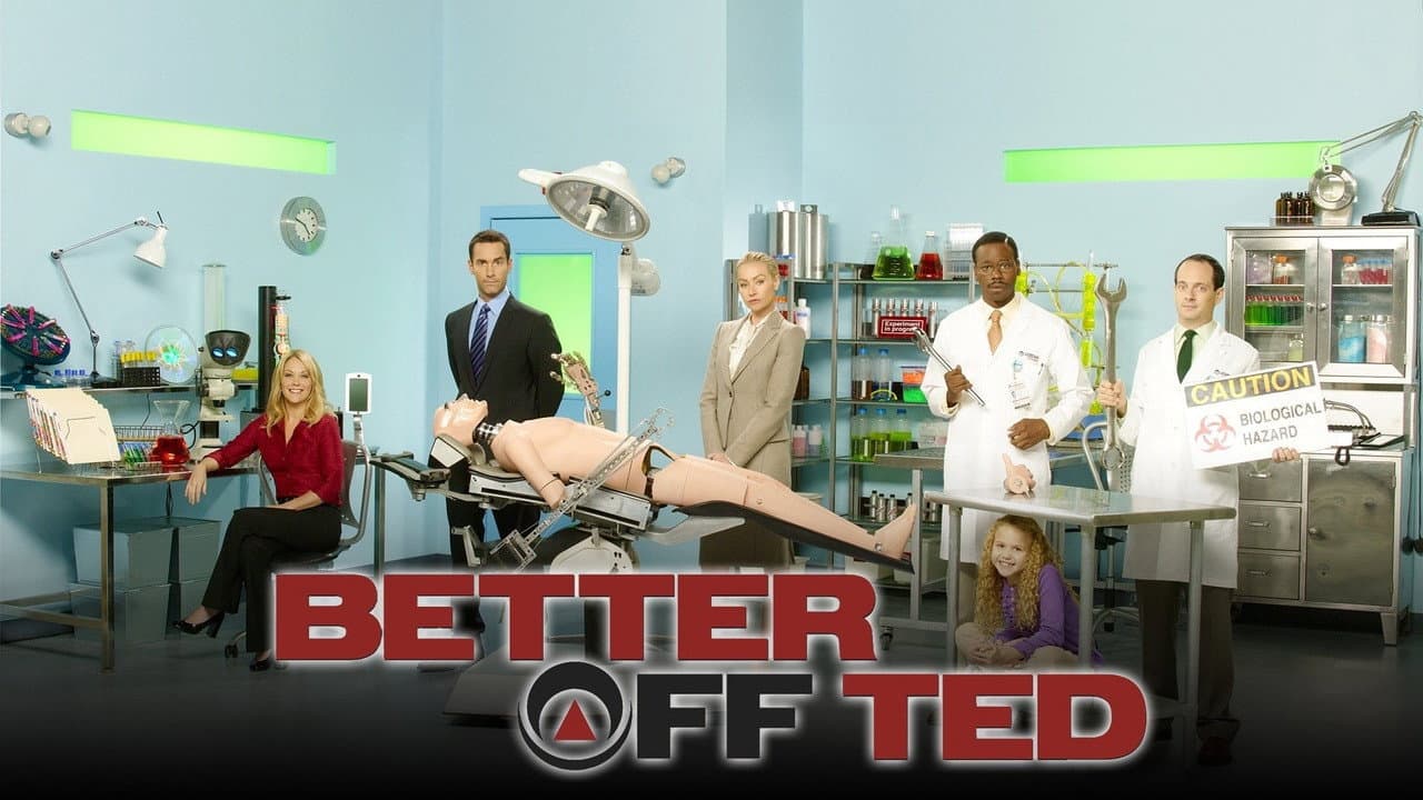 Better Off Ted — backdrops with title 1
