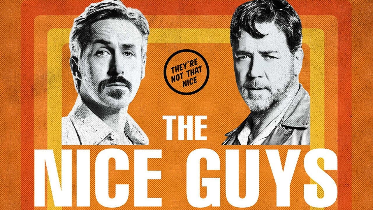 The Nice Guys — backdrops with title 8
