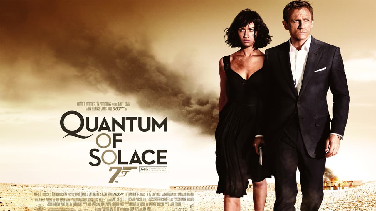 Quantum of Solace — backdrops with title 2