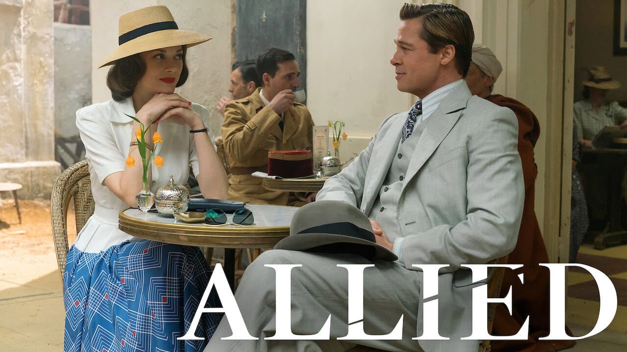 Allied — backdrops with title 7