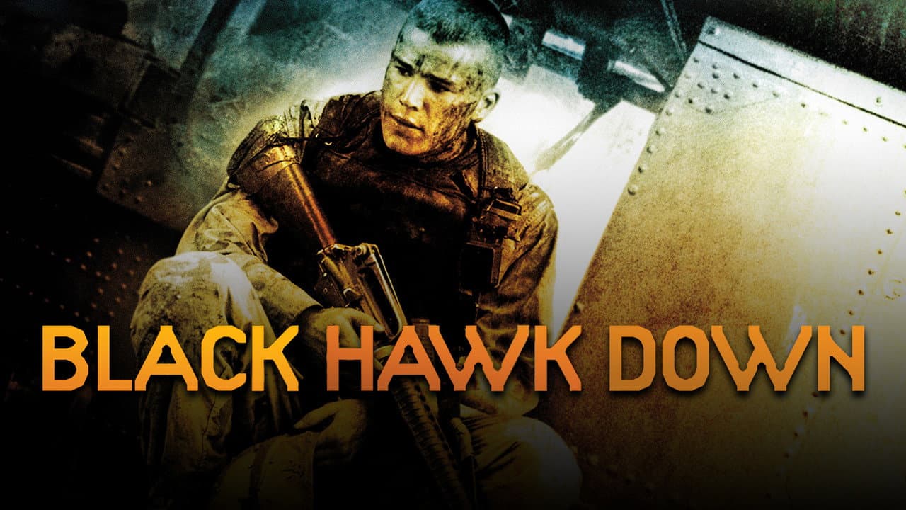 Black Hawk Down — backdrops with title 8