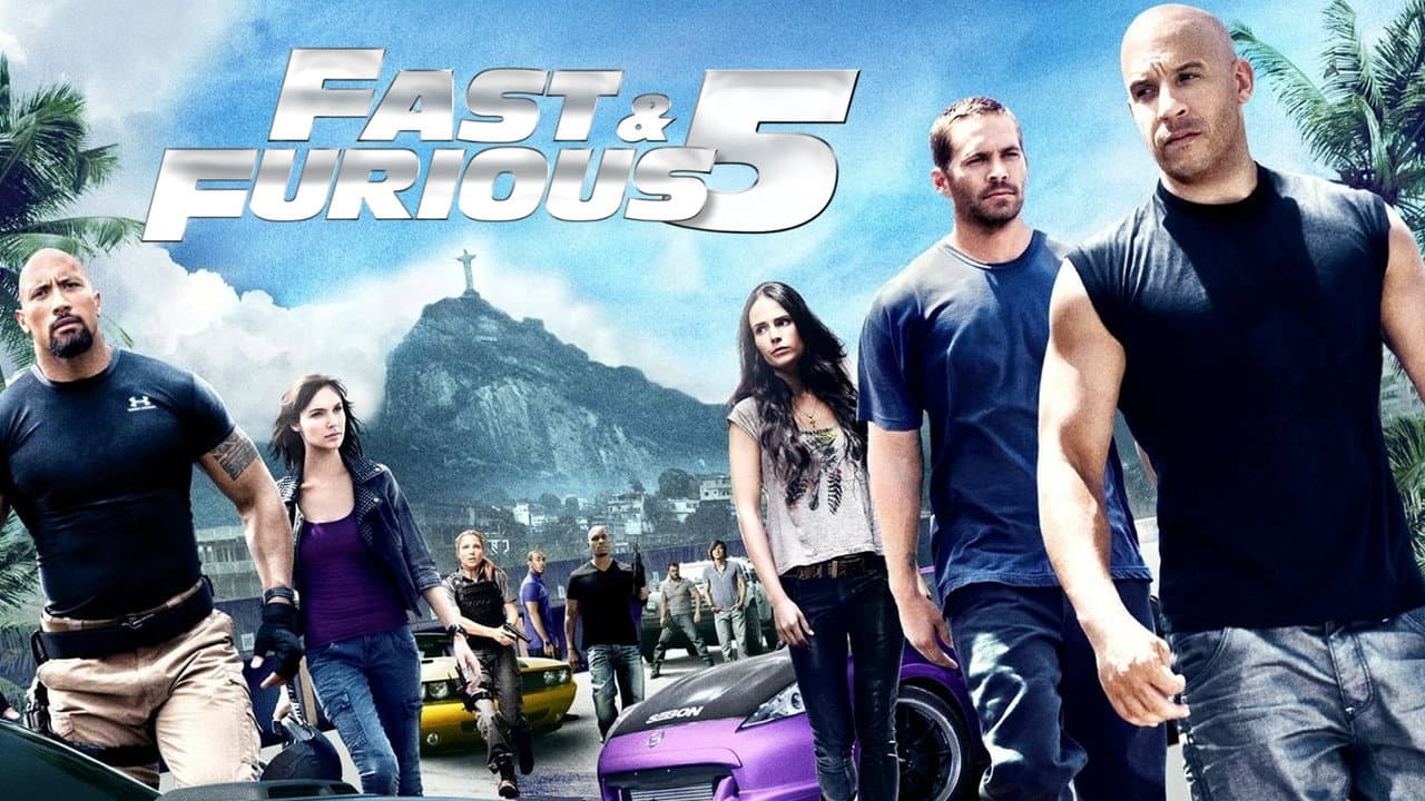 Fast Five — backdrops with title 4