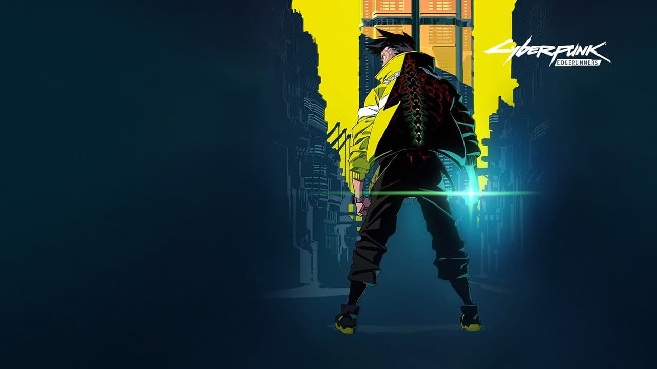 Cyberpunk: Edgerunners — backdrops with title 6