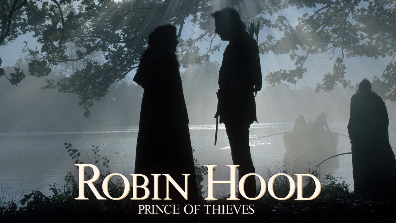 Robin Hood: Prince of Thieves — backdrops with title 4