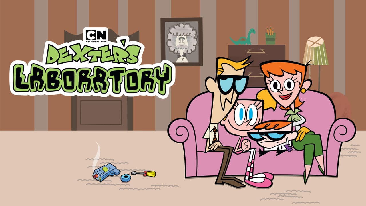 Dexter's Laboratory — backdrops with title 1