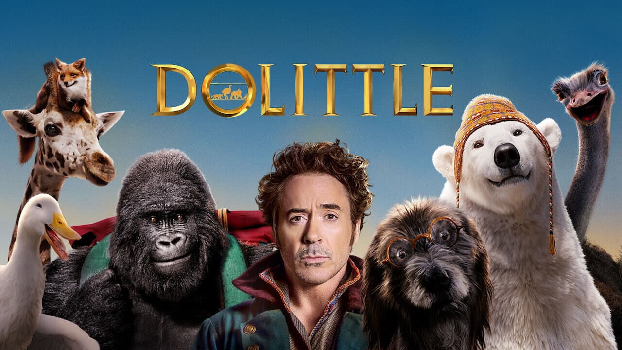 Dolittle — backdrops with title 3