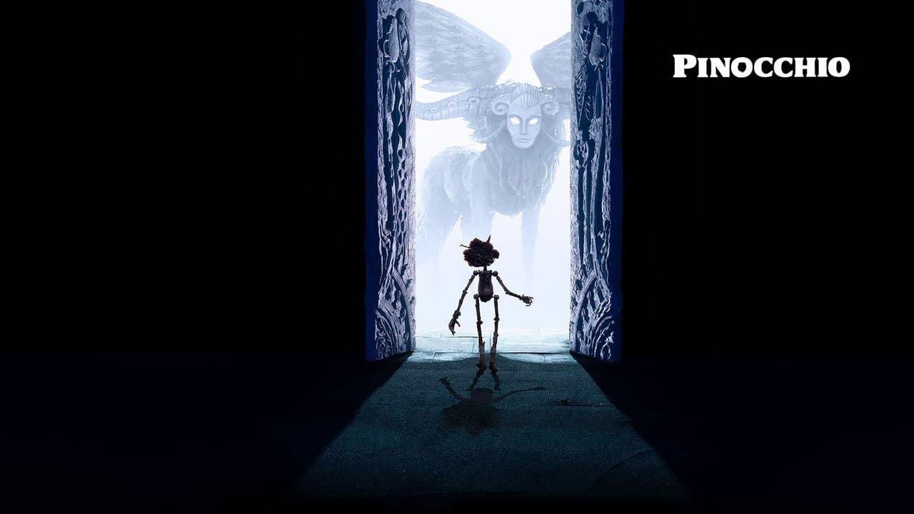 Guillermo del Toro's Pinocchio — backdrops with title 7