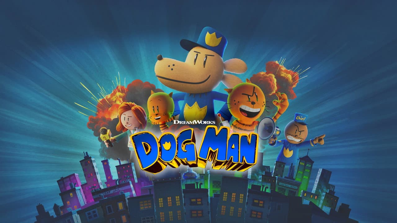 Dog Man — backdrops with title 5