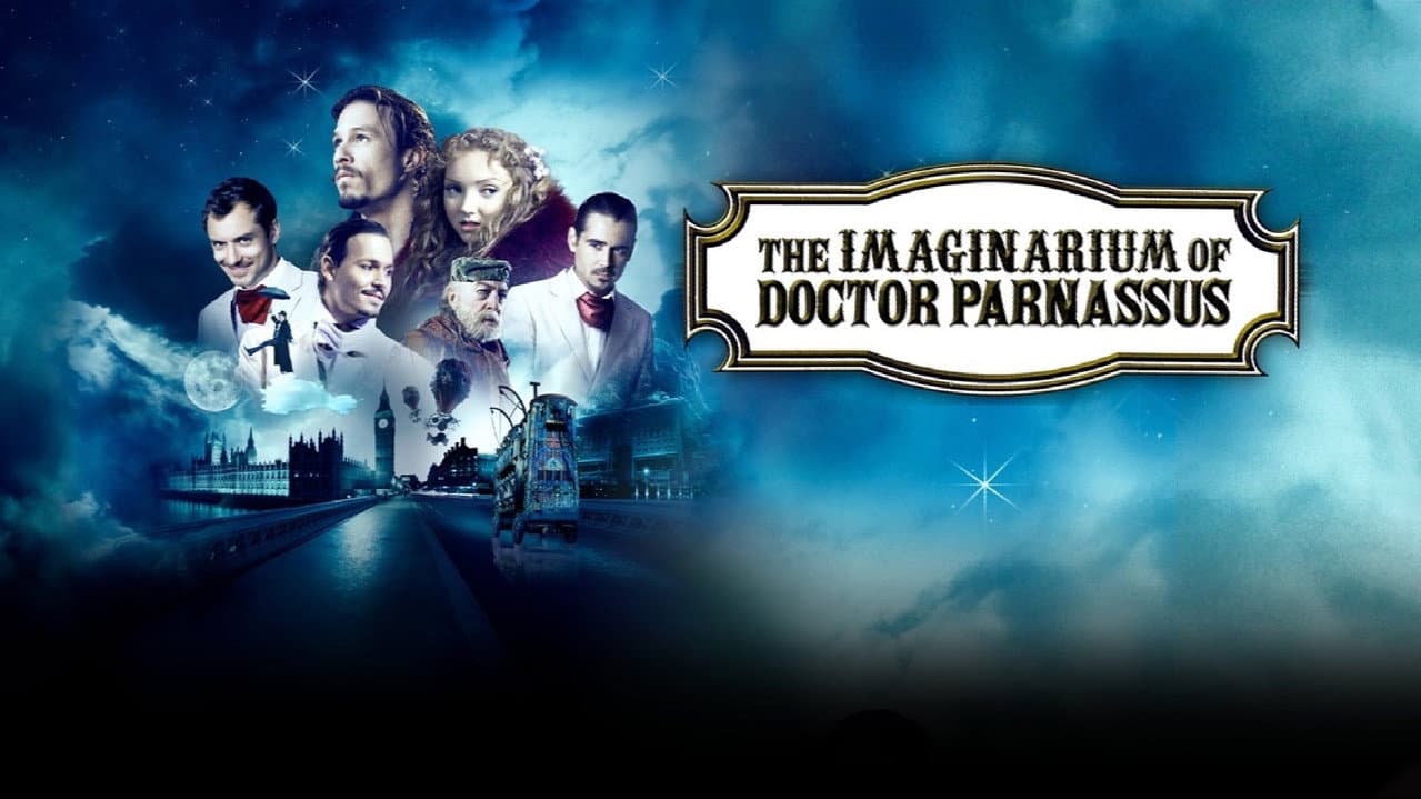 The Imaginarium of Doctor Parnassus — backdrops with title 2