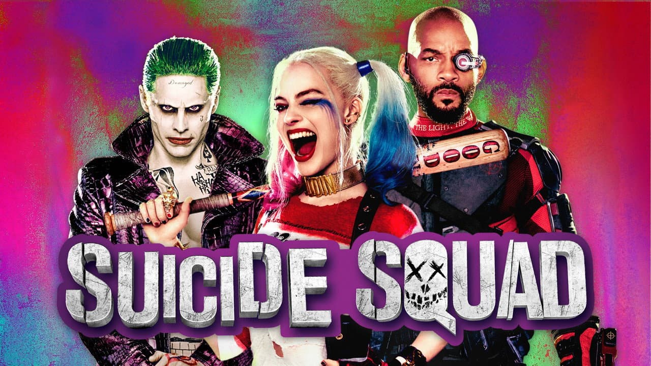 Suicide Squad — backdrops with title 3