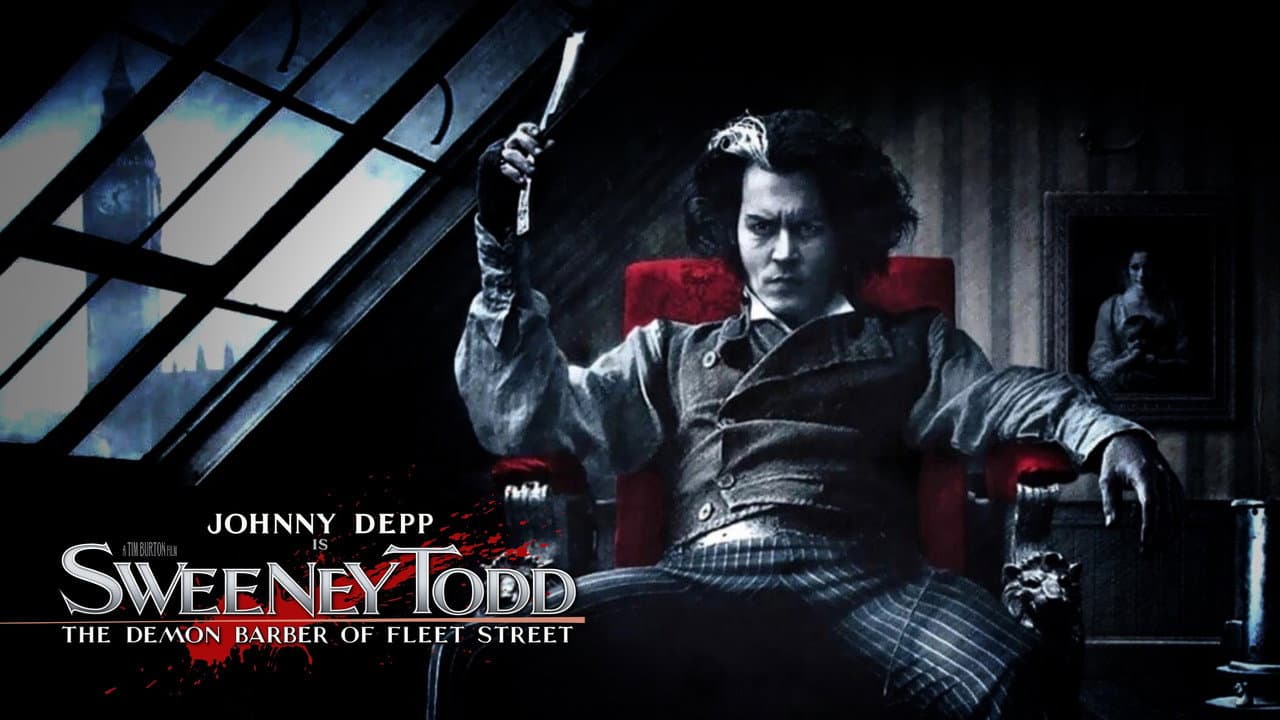 Sweeney Todd: The Demon Barber of Fleet Street — backdrops with title 3