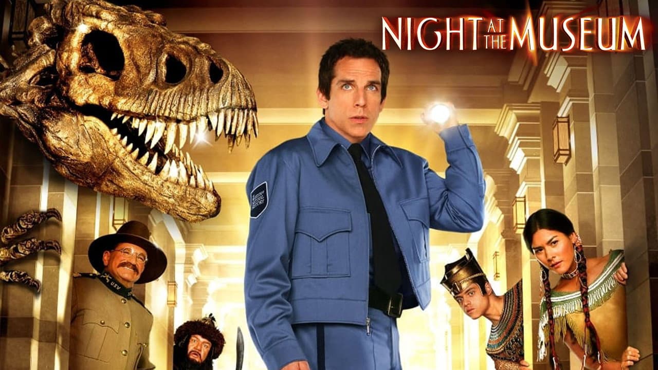 Night at the Museum — backdrops with title 1