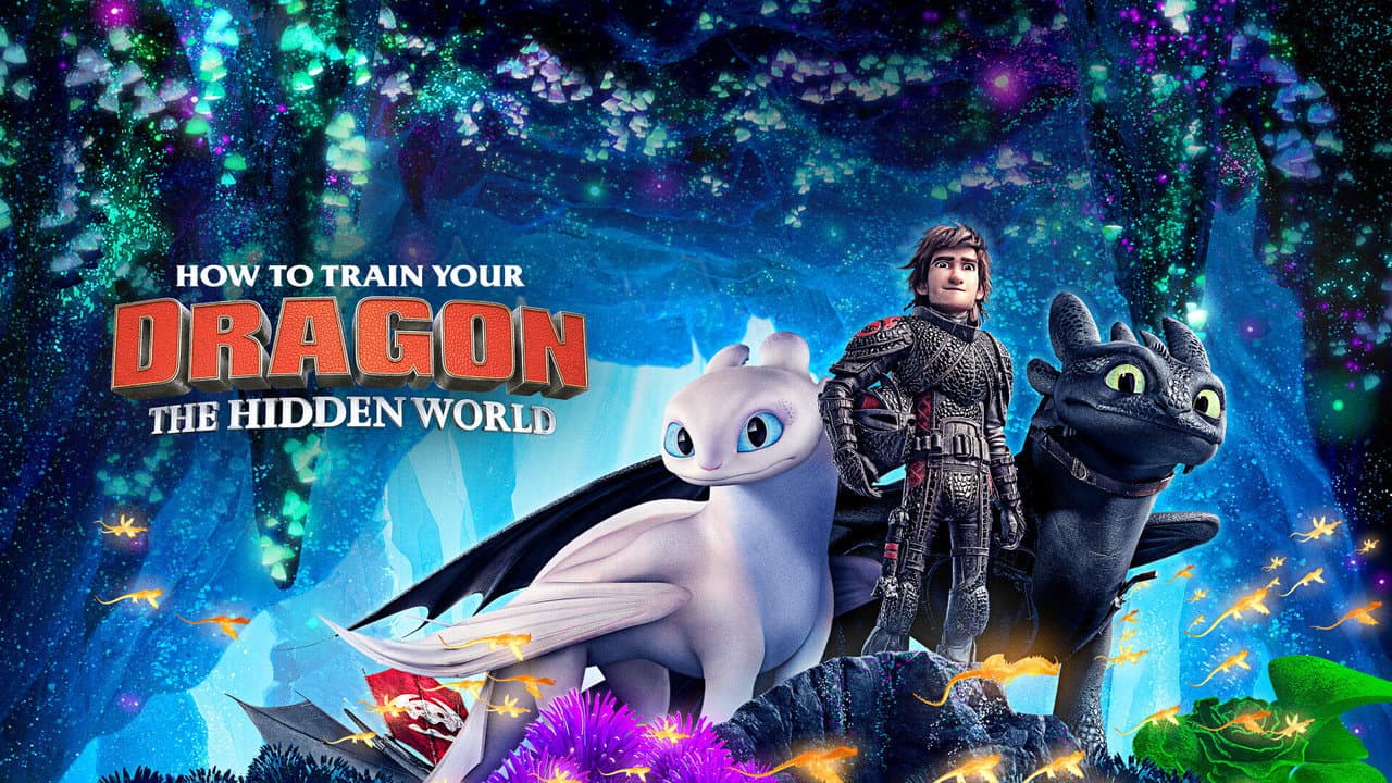 How to Train Your Dragon: The Hidden World — backdrops with title 5
