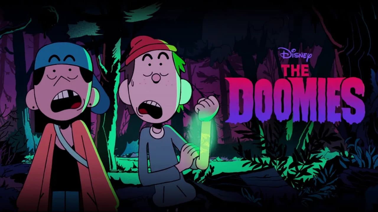The Doomies — backdrops with title 3