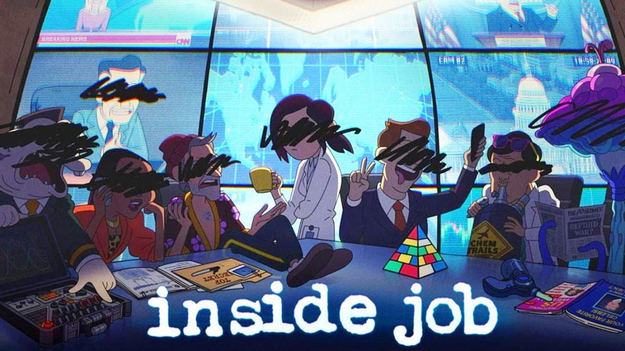 Inside Job — backdrops with title 2