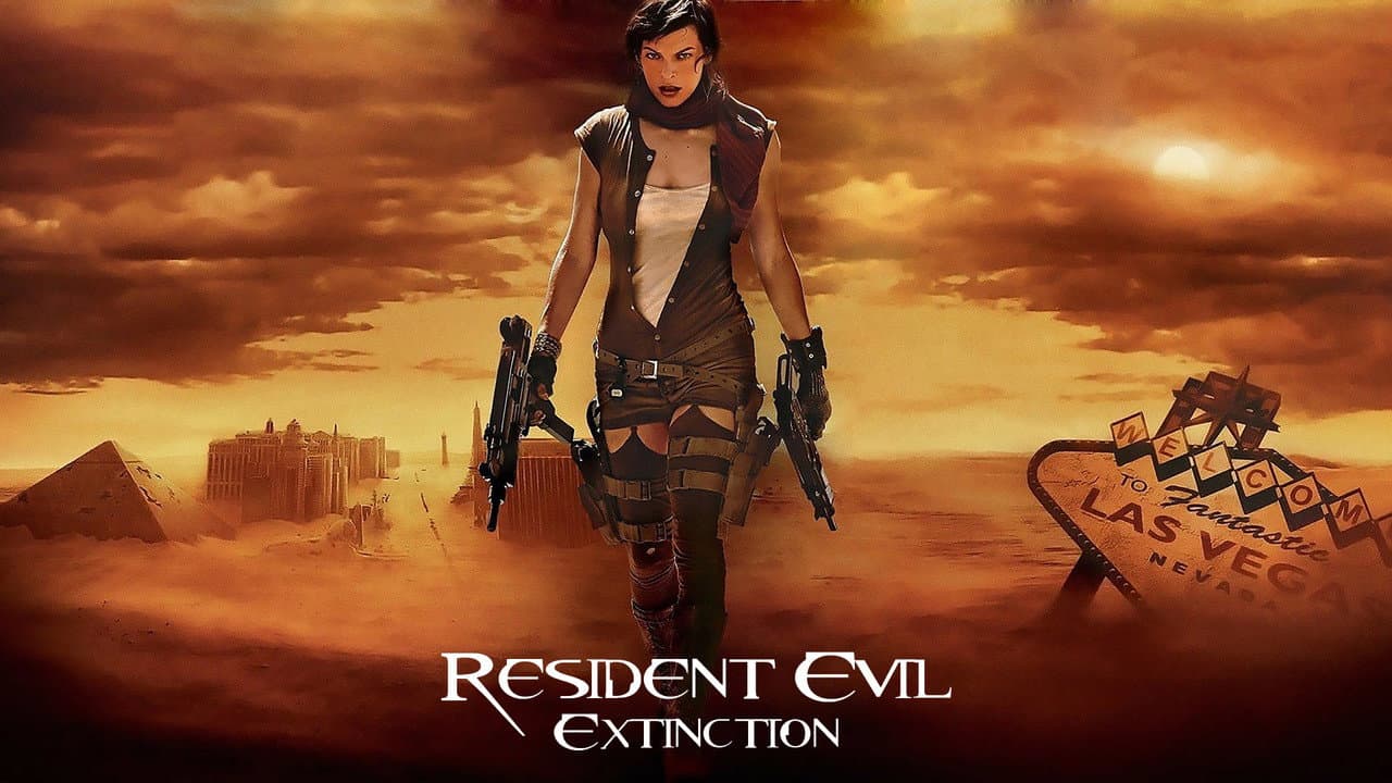 Resident Evil: Extinction — backdrops with title 2