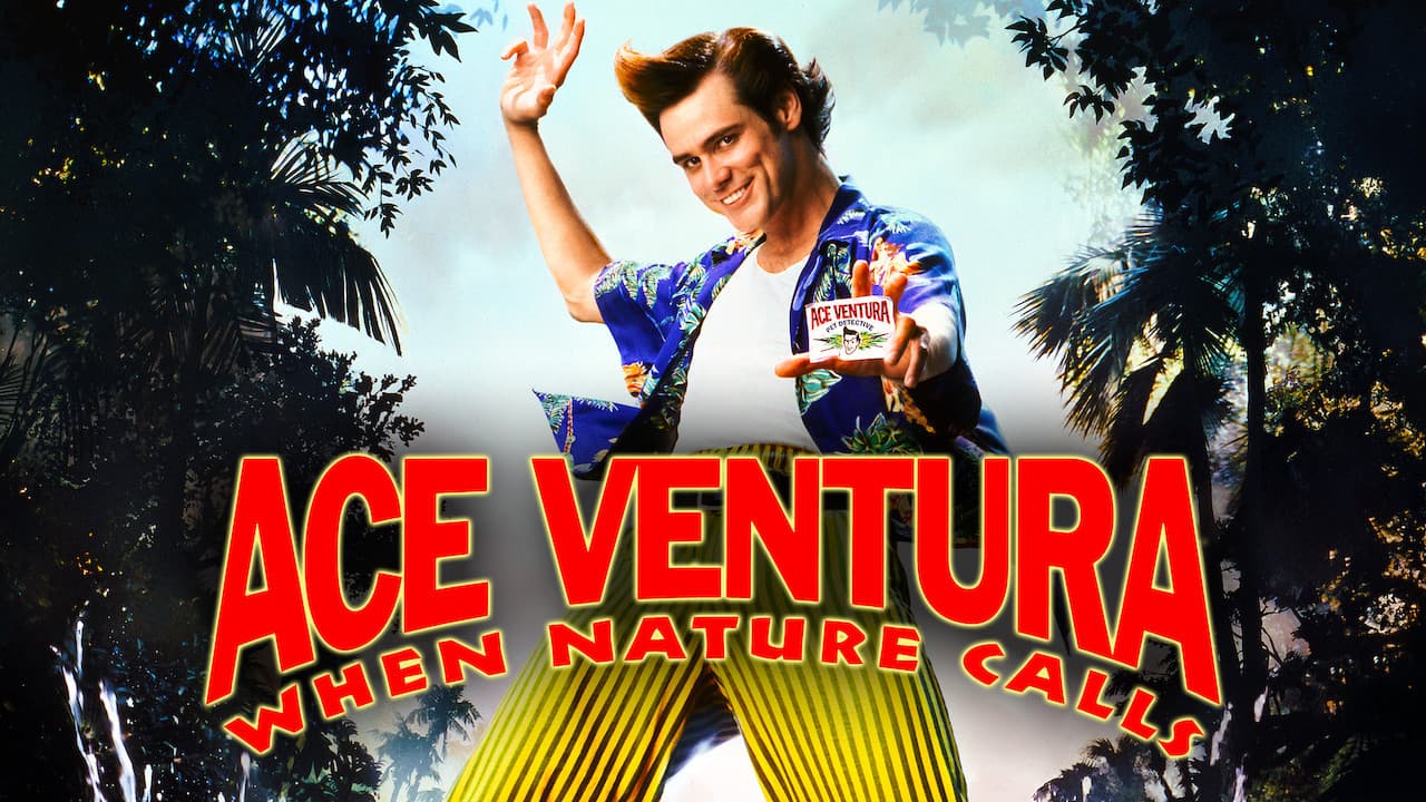 Ace Ventura: When Nature Calls — backdrops with title 2