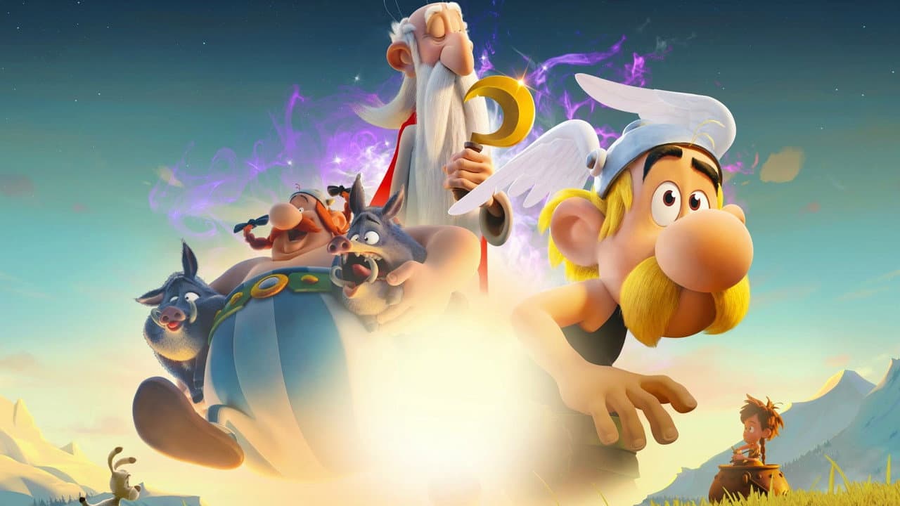 Asterix: The Secret of the Magic Potion — backdrops 2