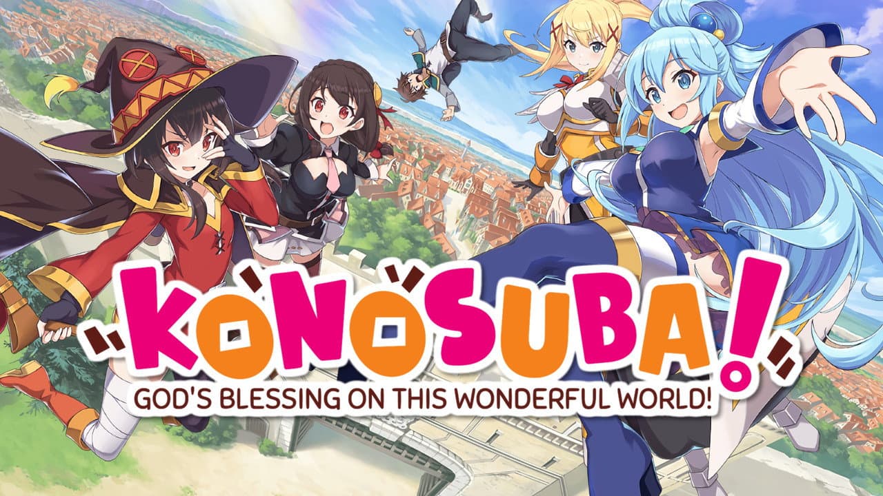 KONOSUBA - God's blessing on this wonderful world! — backdrops with title 1