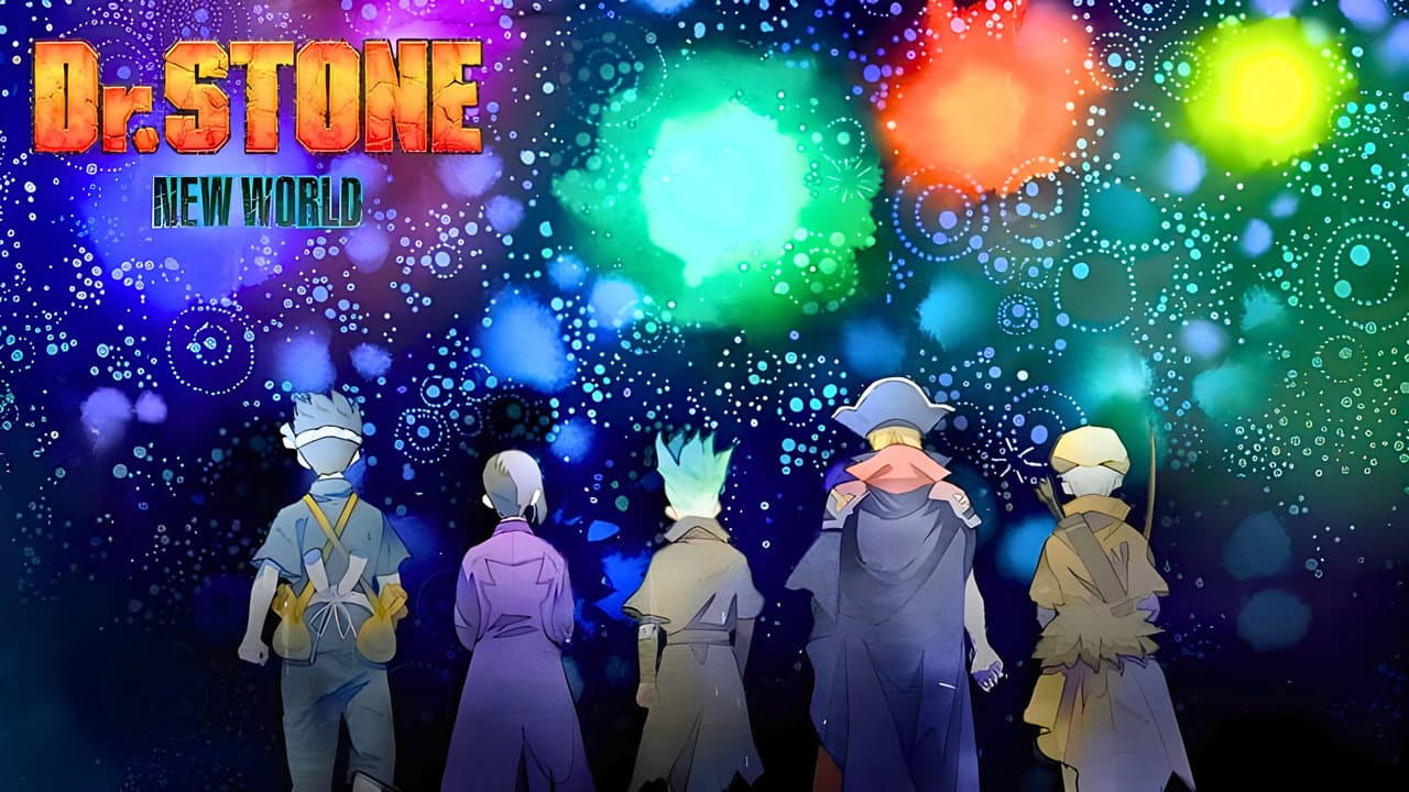 Dr. STONE — backdrops with title 3