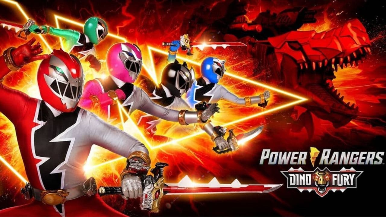 Power Rangers — backdrops with title 2