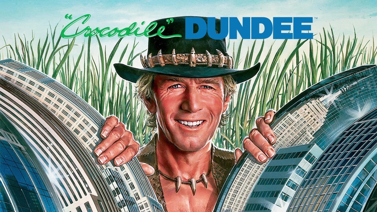 Crocodile Dundee — backdrops with title 3