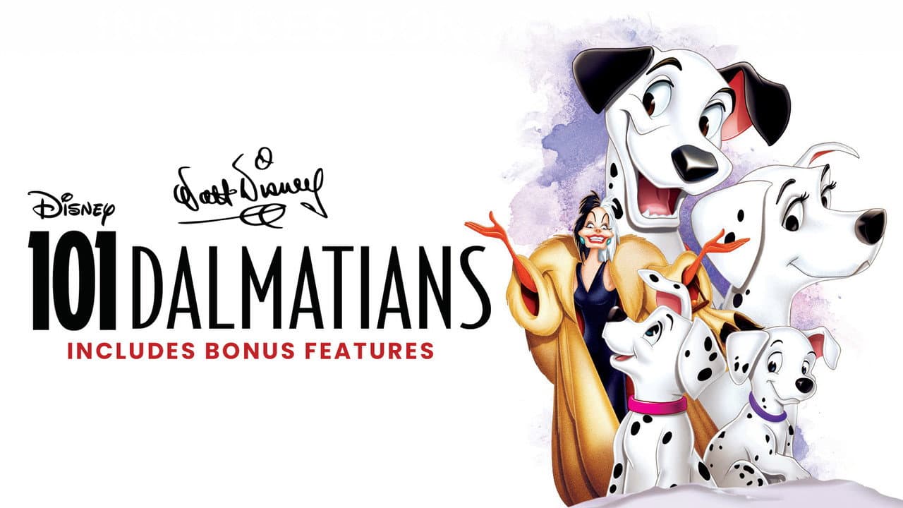 One Hundred and One Dalmatians — backdrops with title 6