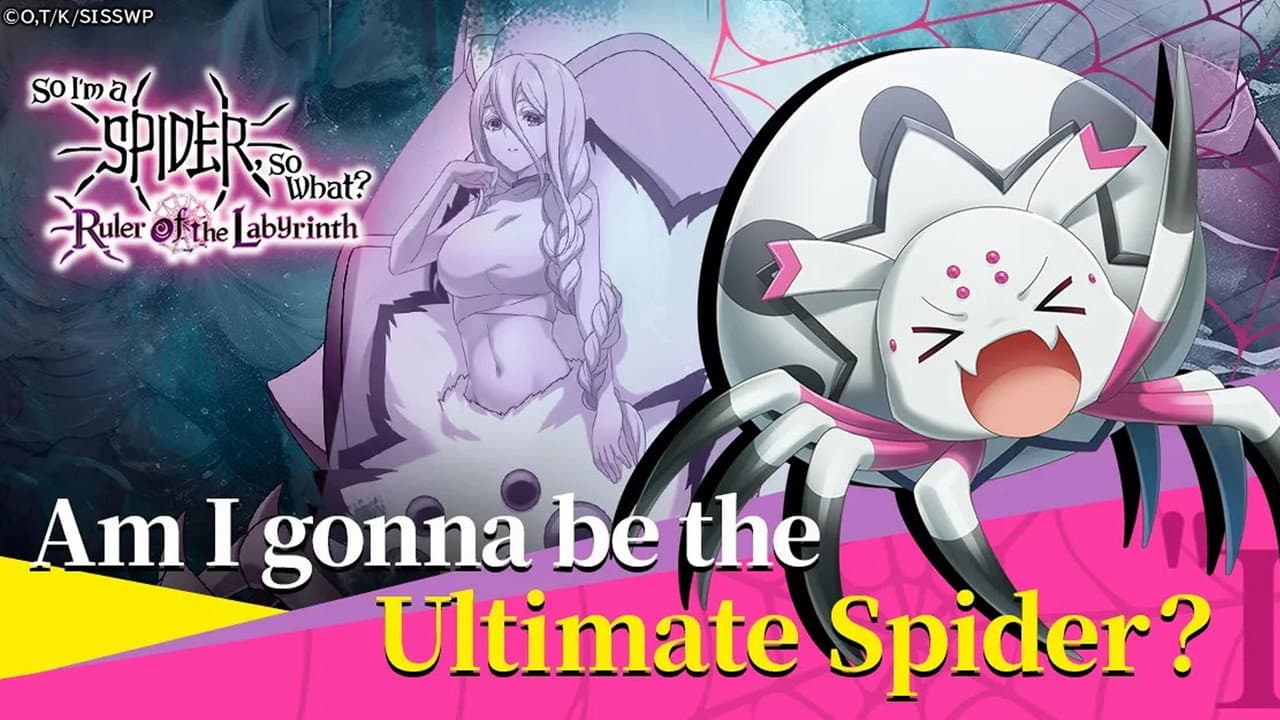 So I'm a Spider, So What? — backdrops with title 2