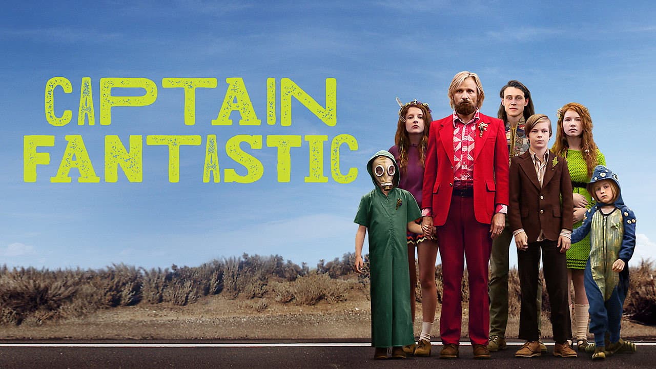 Captain Fantastic — backdrops with title 1