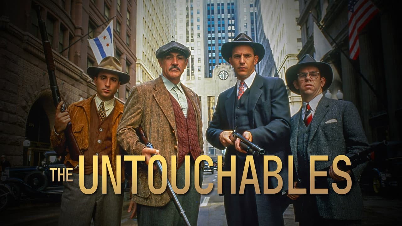 The Untouchables — backdrops with title 1