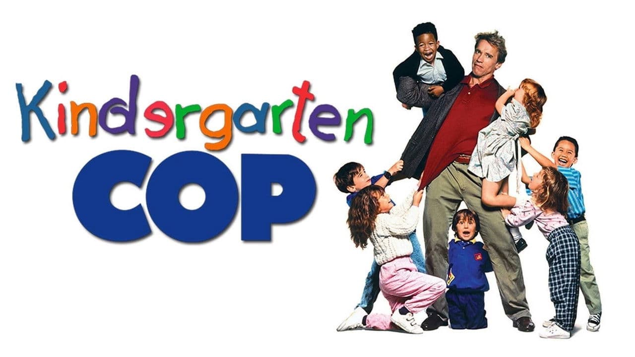 Kindergarten Cop — backdrops with title 1