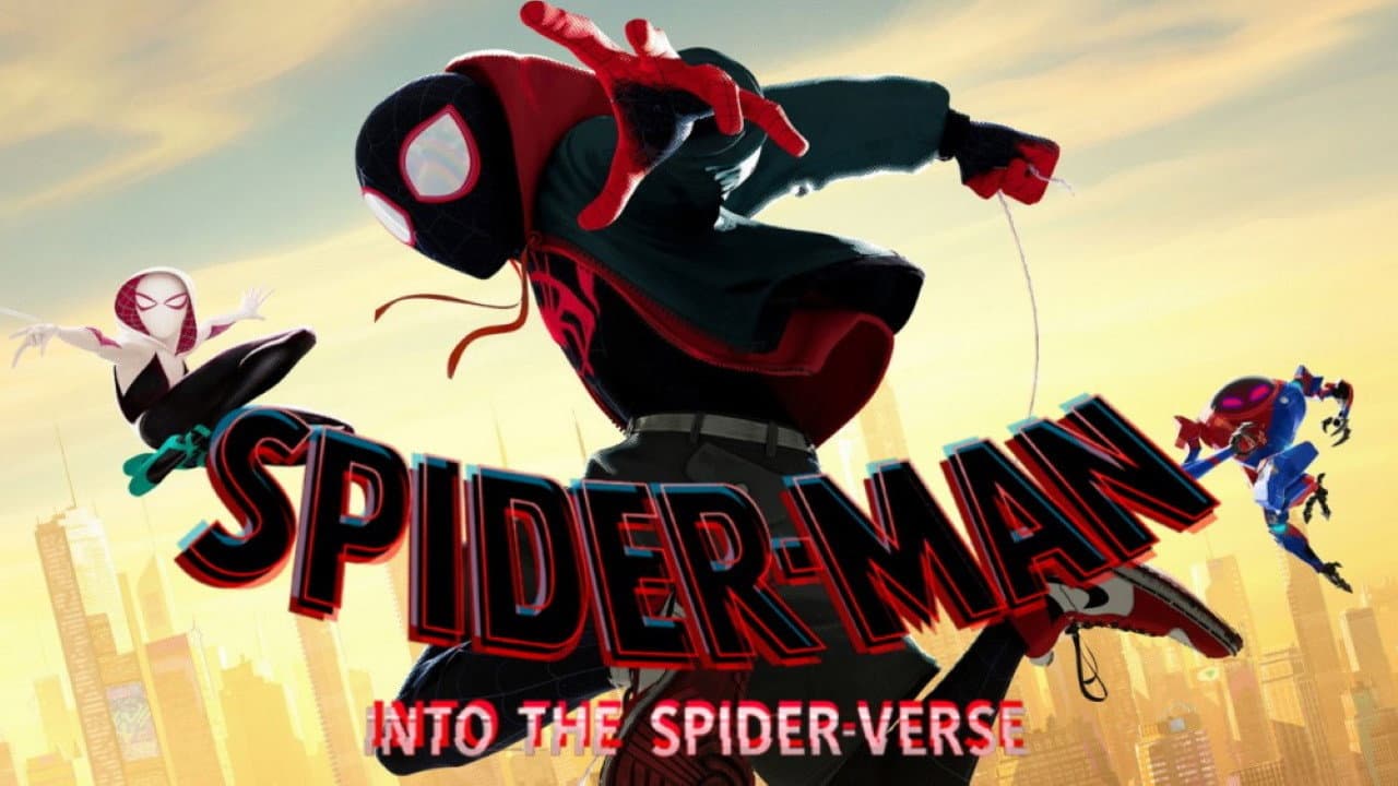 Spider-Man: Into the Spider-Verse — backdrops with title 5