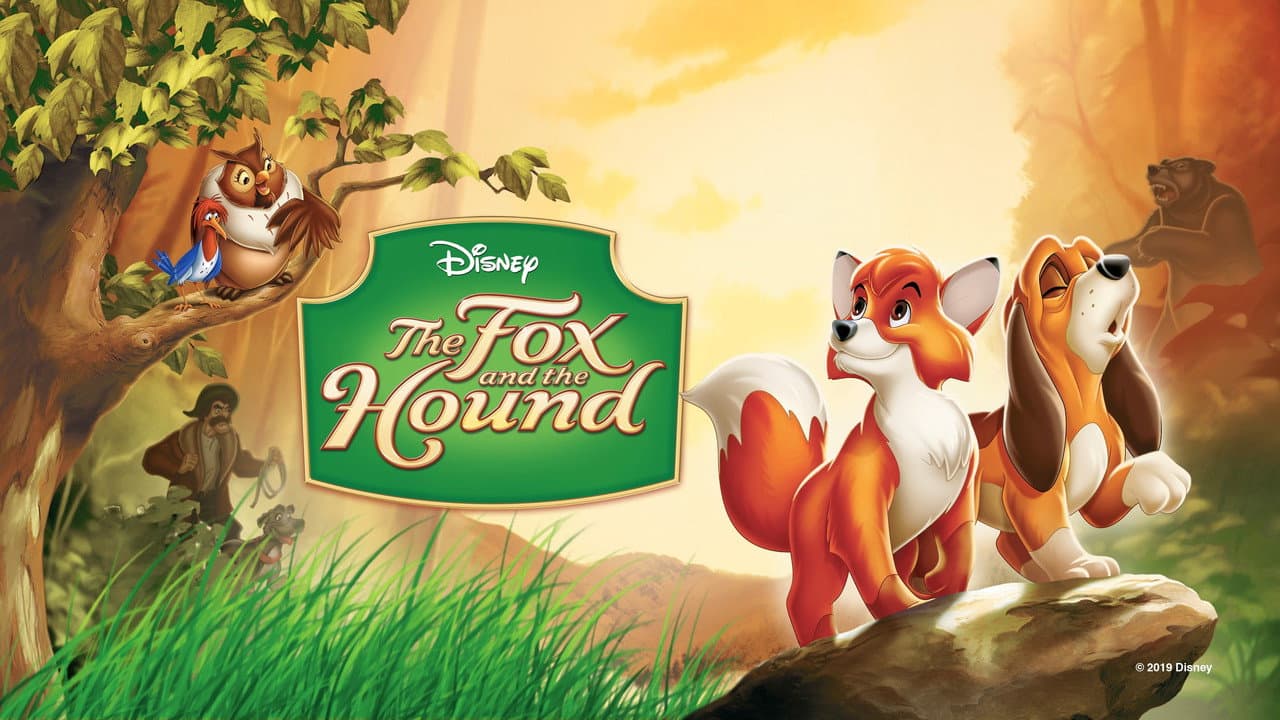 The Fox and the Hound — backdrops with title 4