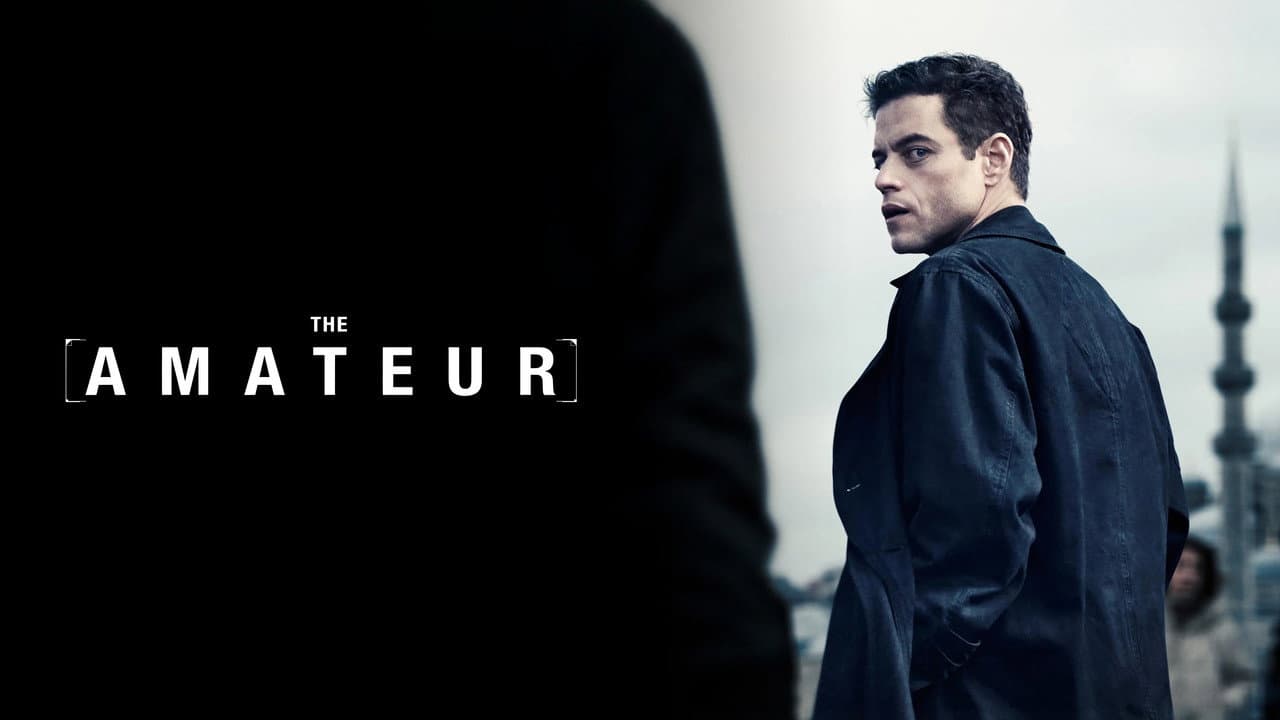 The Amateur — backdrops with title 5
