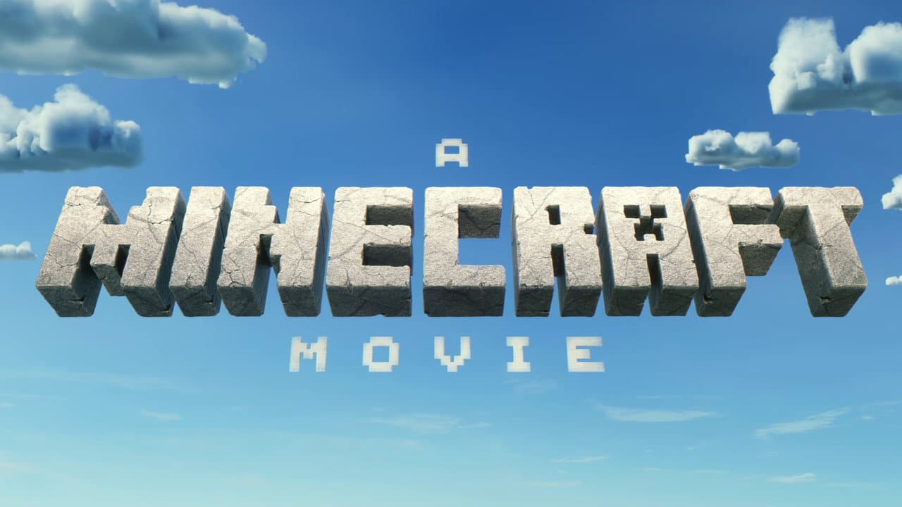 A Minecraft Movie — backdrops with title 6