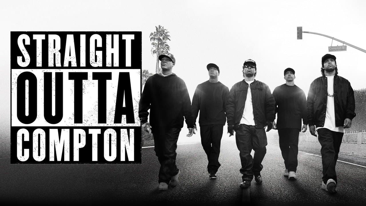 Straight Outta Compton — backdrops with title 2