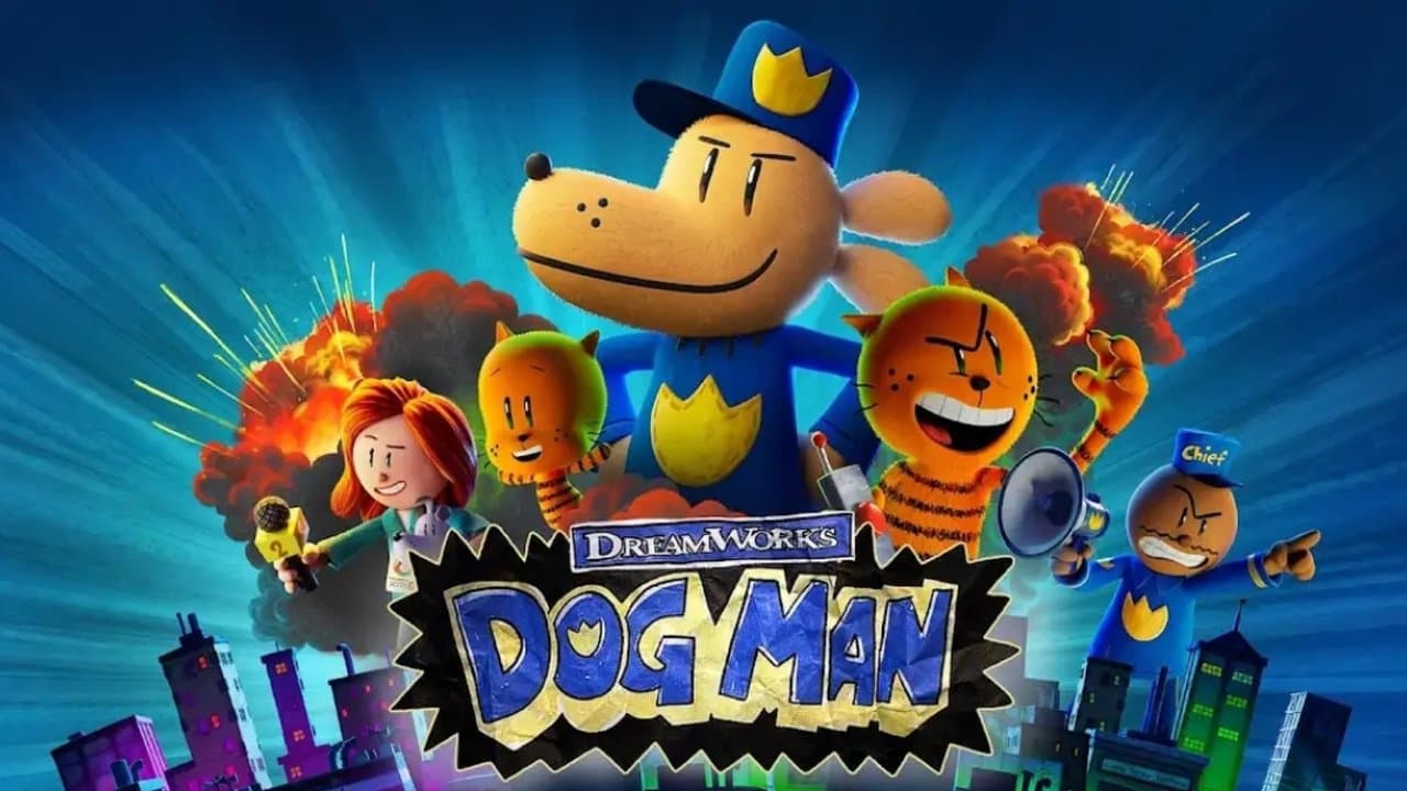 Dog Man — backdrops with title 1