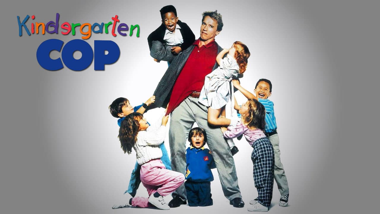 Kindergarten Cop — backdrops with title 2