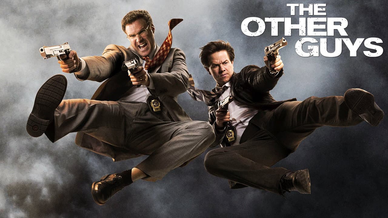 The Other Guys — backdrops with title 2
