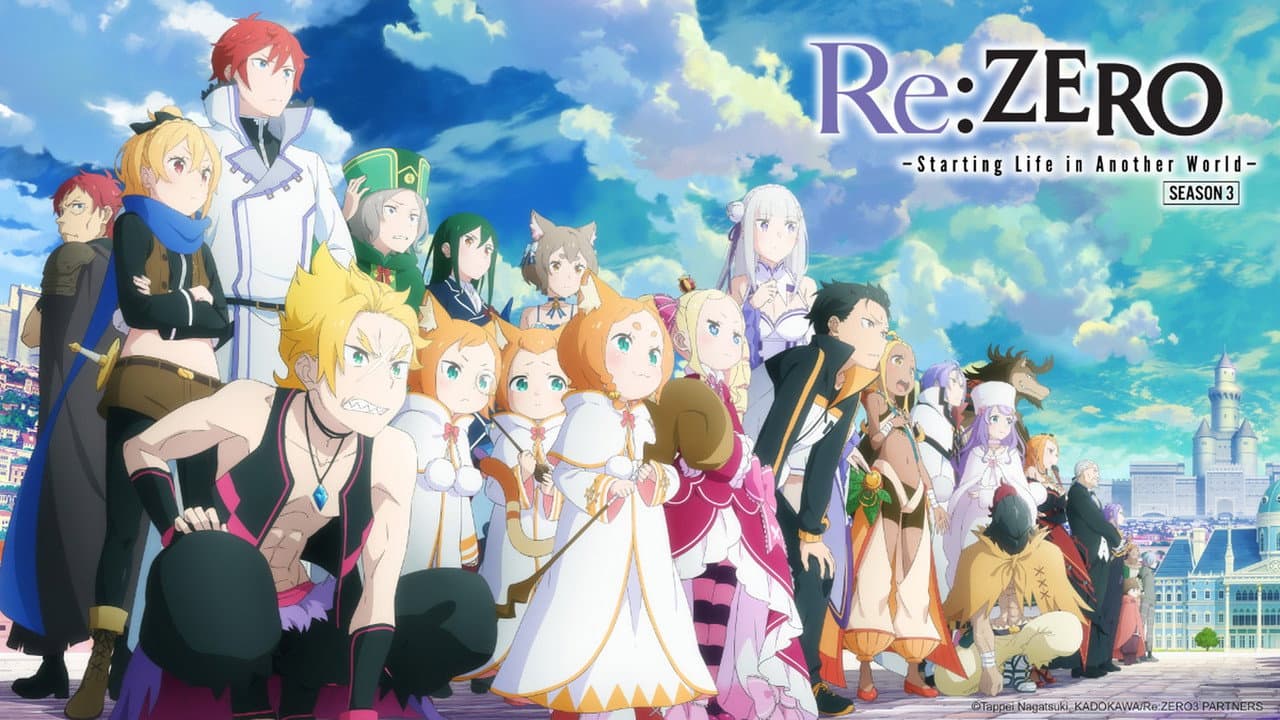Re:ZERO -Starting Life in Another World- — backdrops with title 3