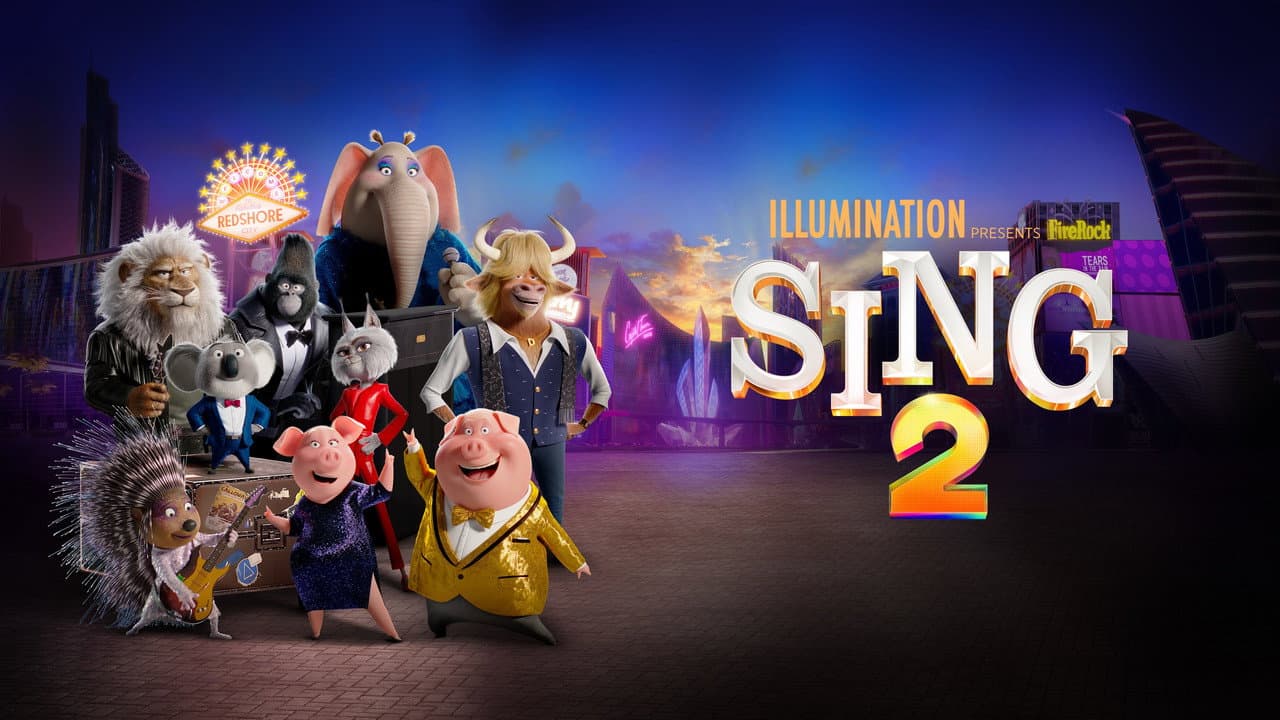 Sing 2 — backdrops with title 5